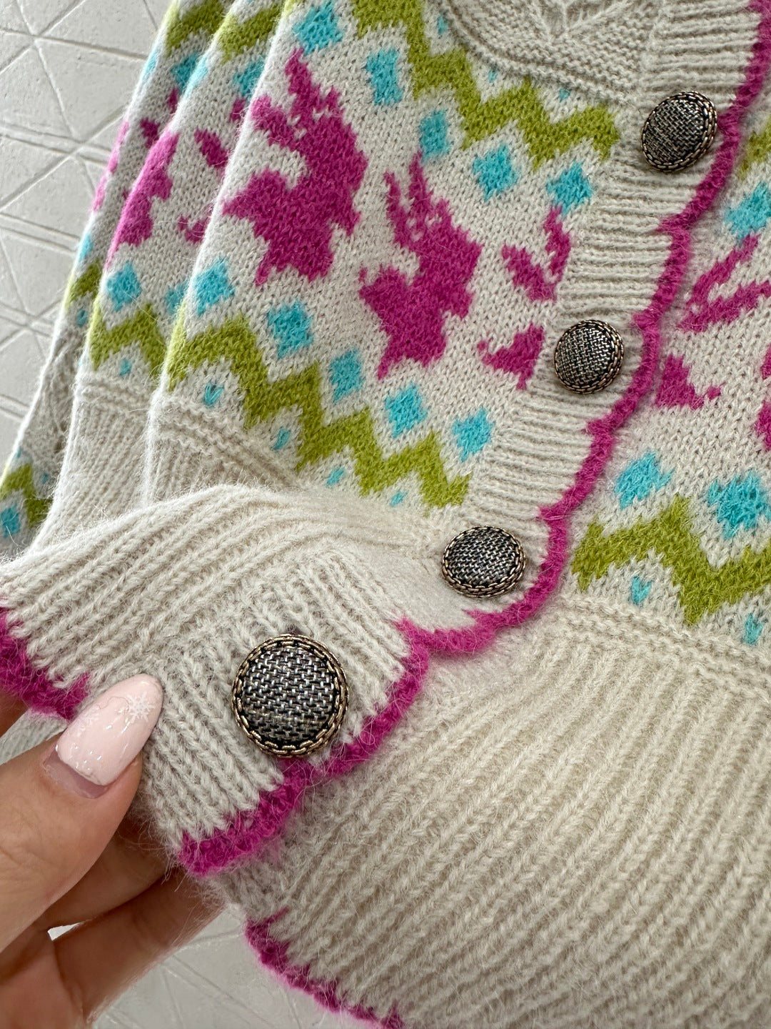 26SS NEW knitted cardigan