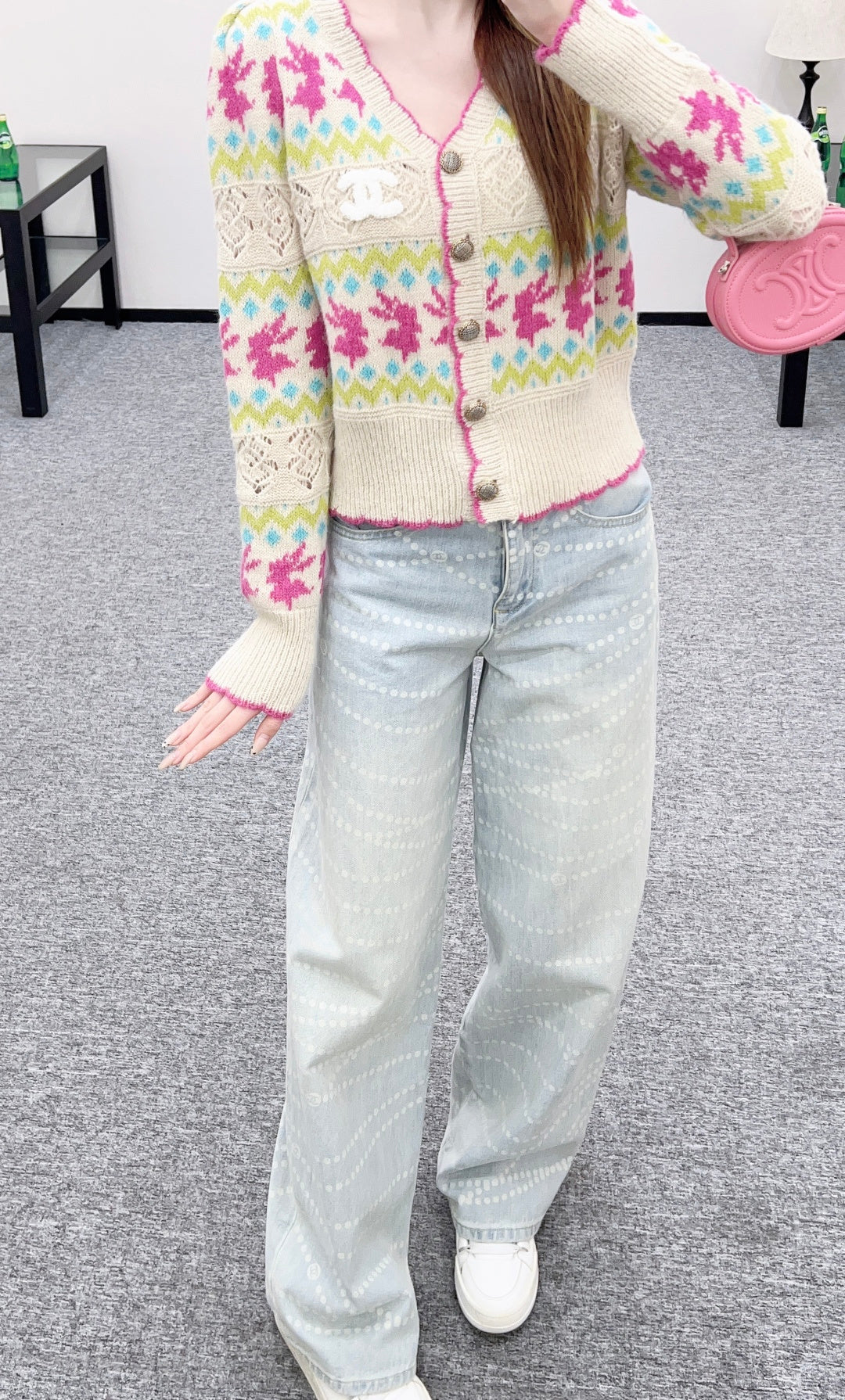 26SS NEW knitted cardigan