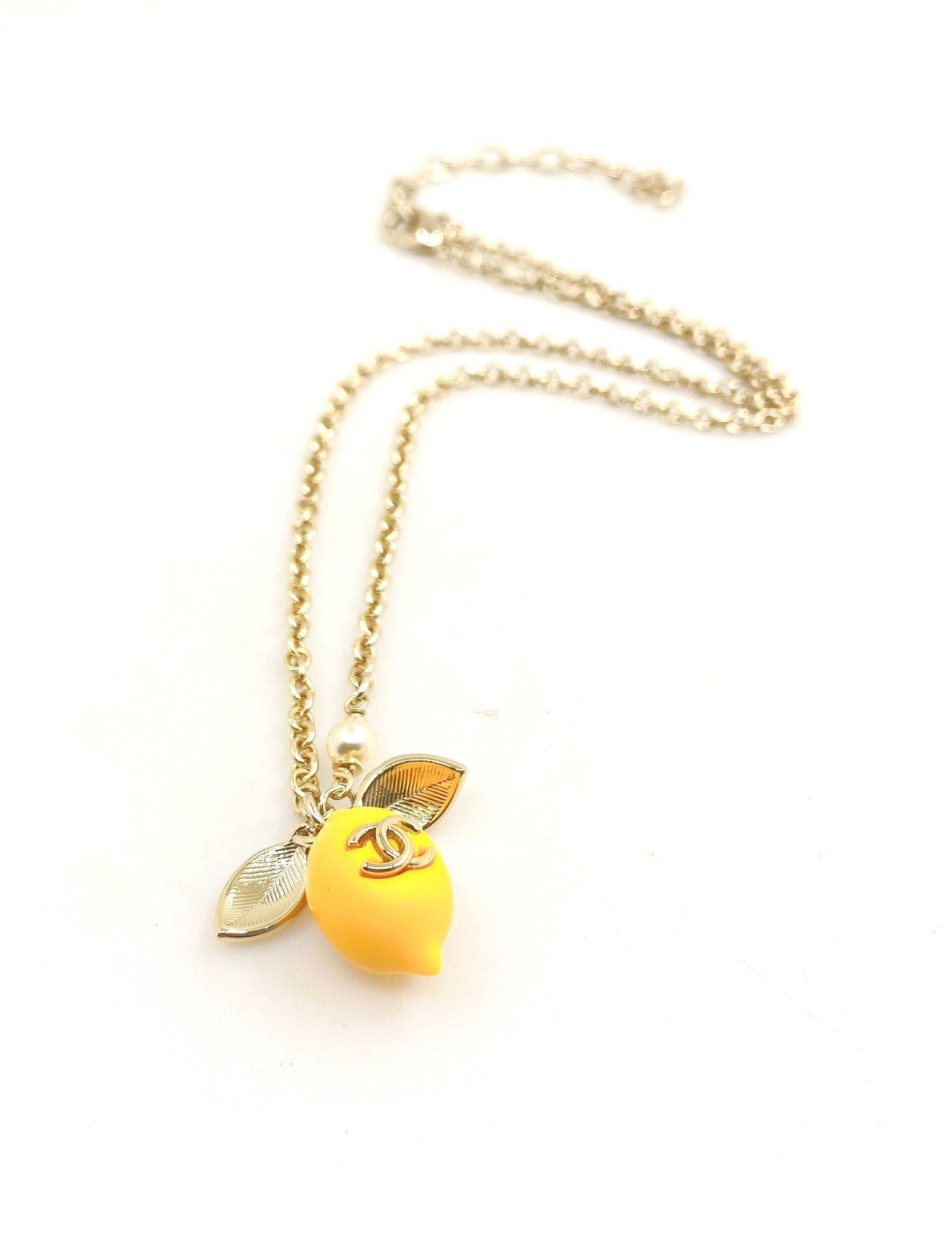 26SS NEU Gelbe Zitronenkette