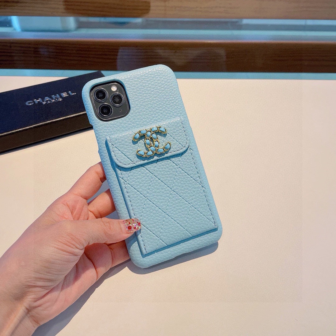 26SS NUEVO Tarjetero con Patrón de Lichi para iPhone