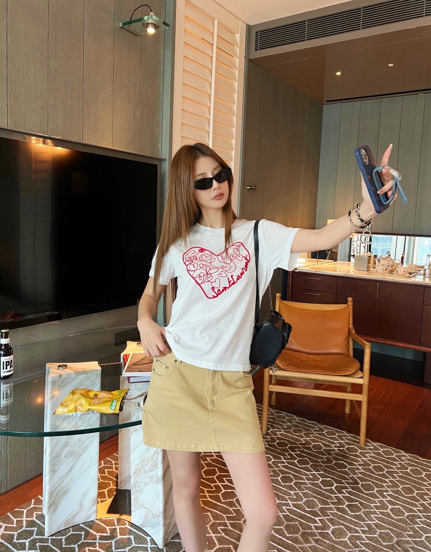 26SS NEW heart t-shirts