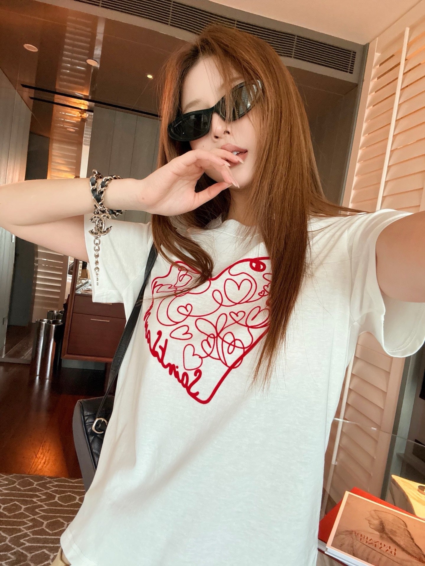 26SS NEW heart t-shirts