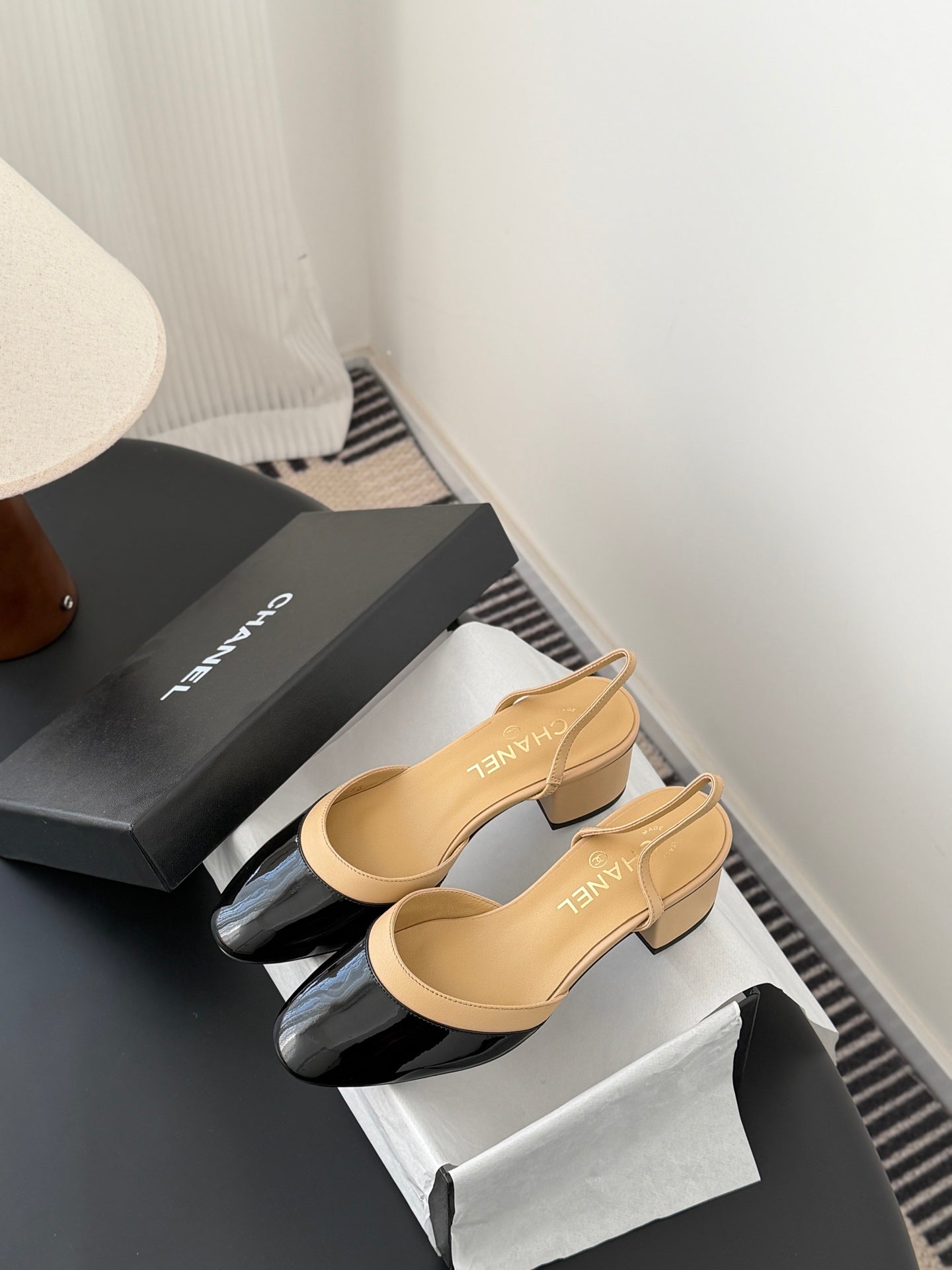 26SS NEUE Mary Jane Chunky Flats (Absatzhöhe: 4,5 cm)
