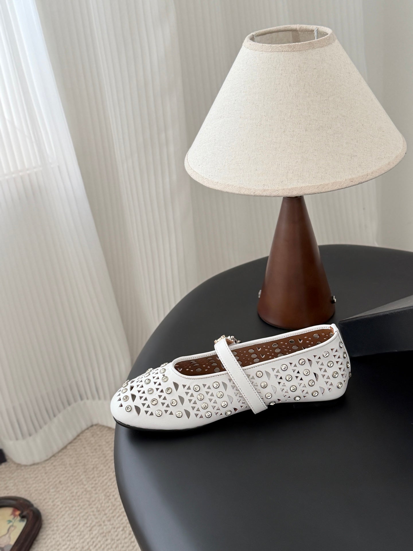 26SS NEUE Mary Jane Hohl-Strass-Schuhe
