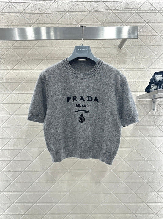 26SS NEW Knitted short-sleeve