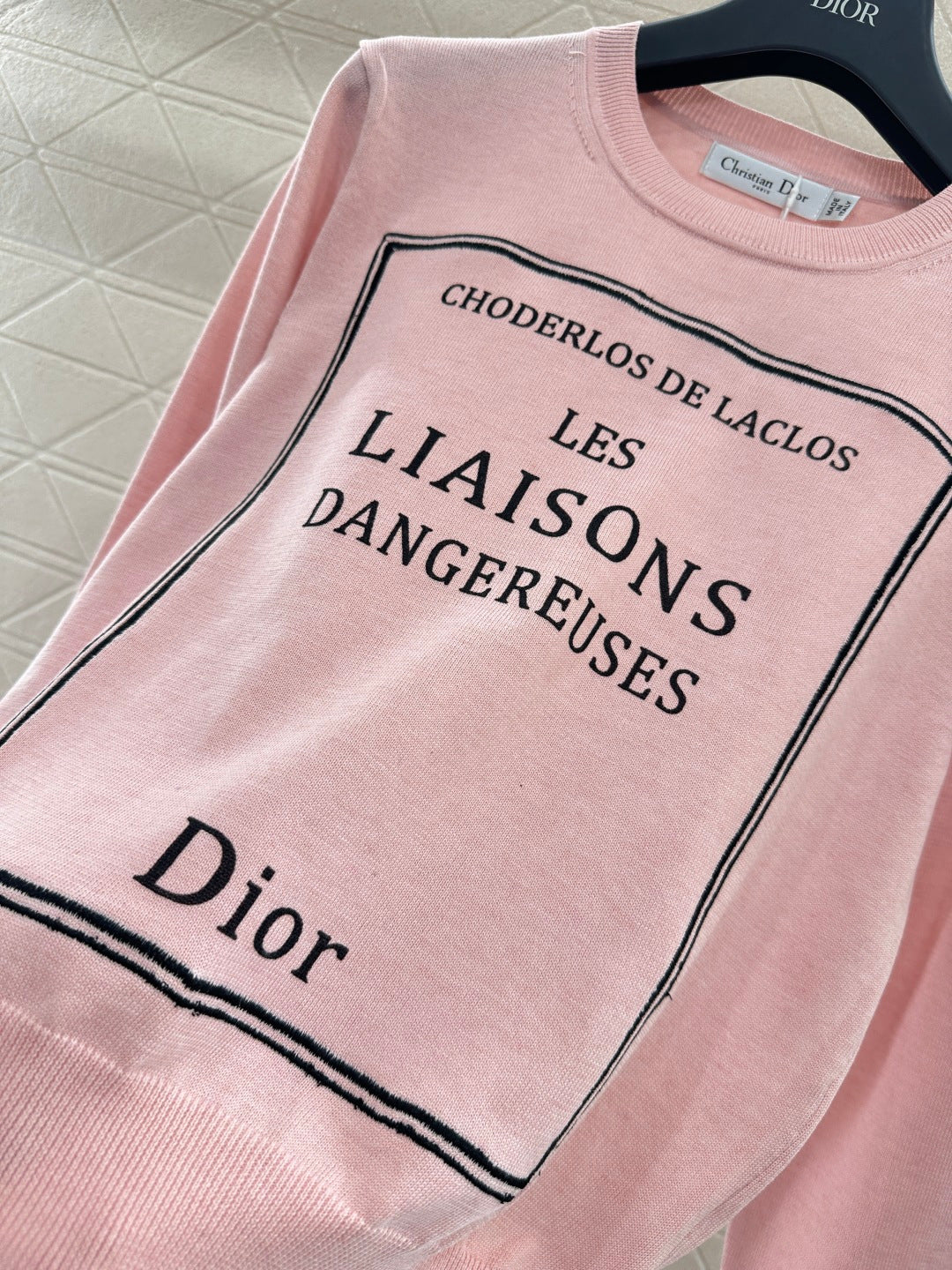 26SS NEU Gestricktes Langarmshirt