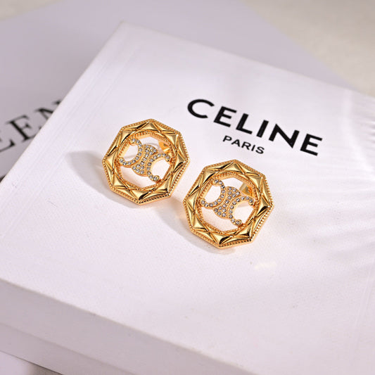 26SS NEW Gold Earrings