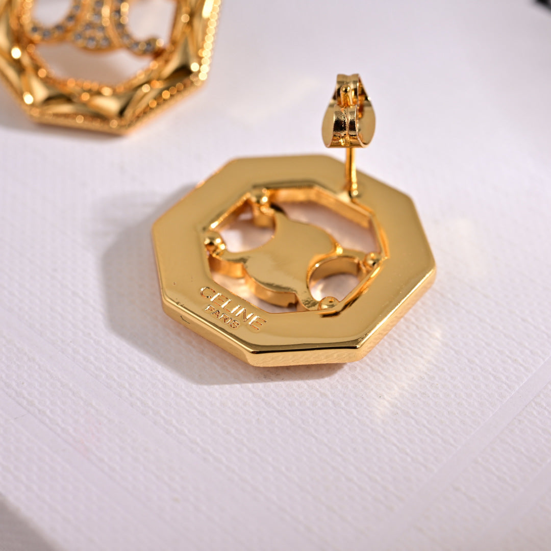 26SS NEU Goldohrringe