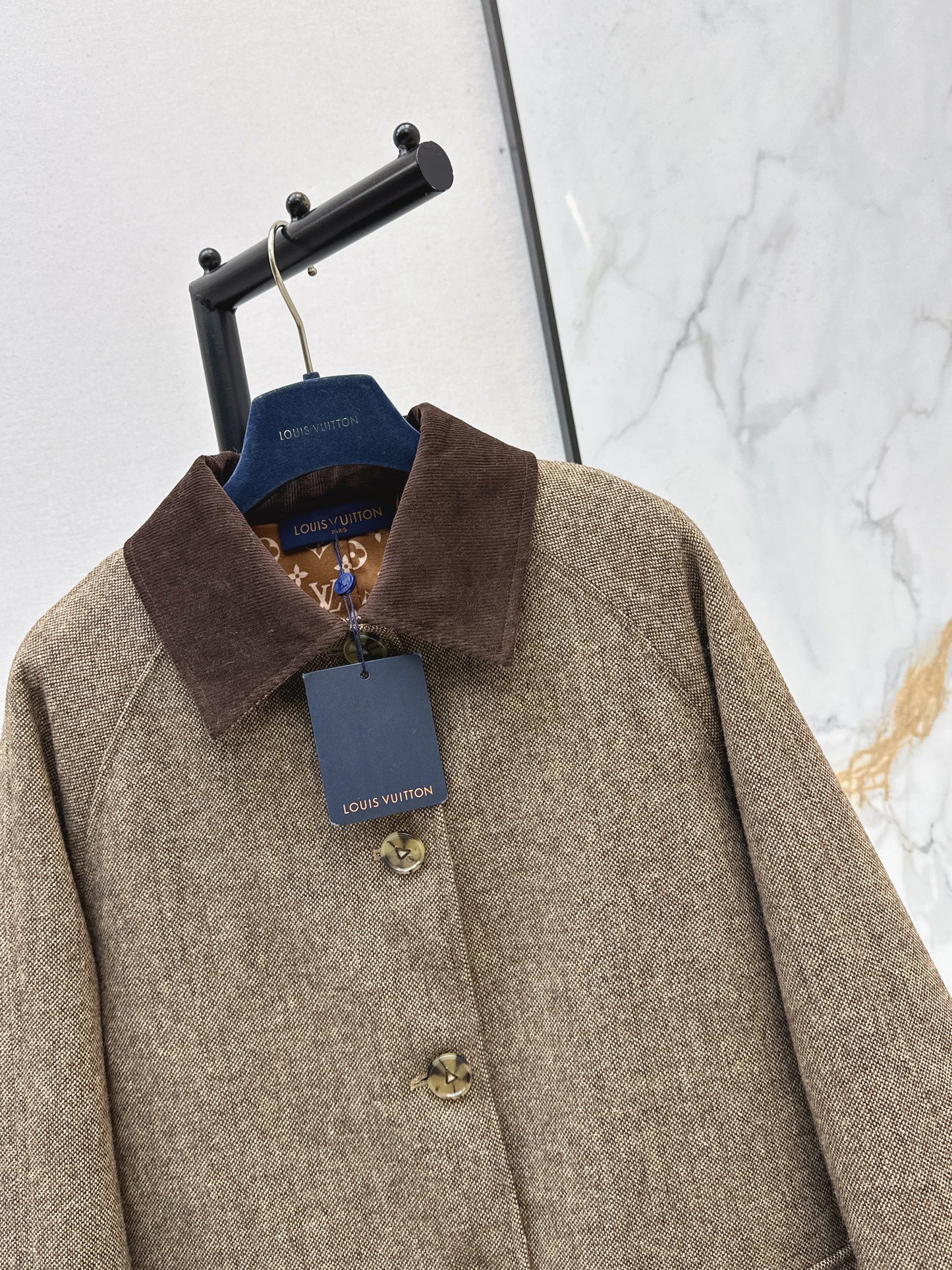 26SS NEW trun down collar overcoats