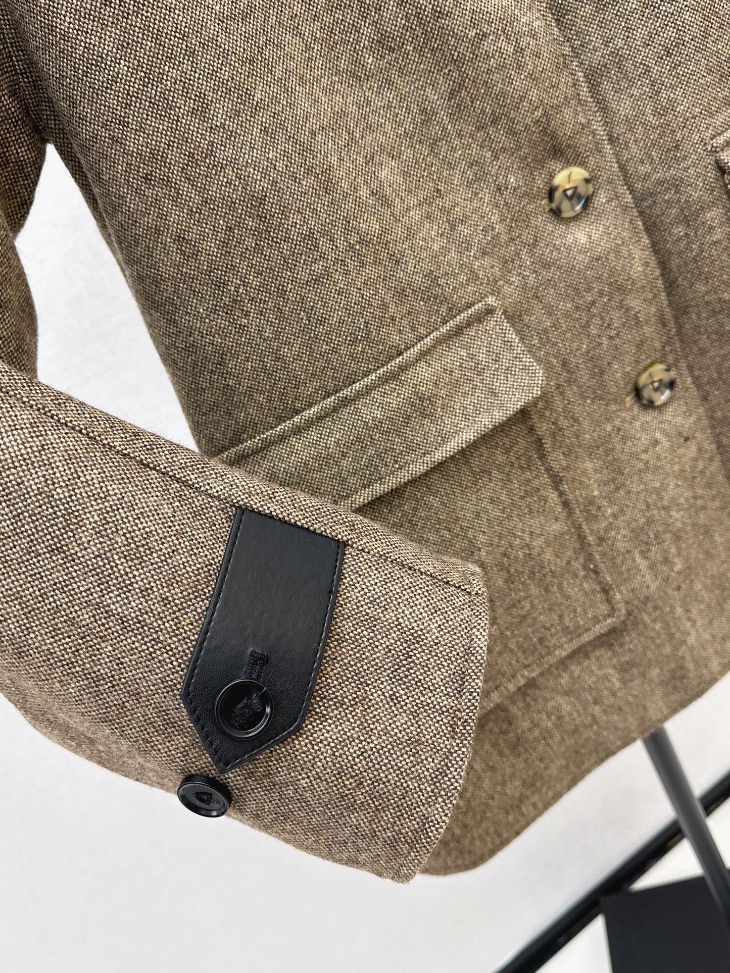 26SS NEW trun down collar overcoats