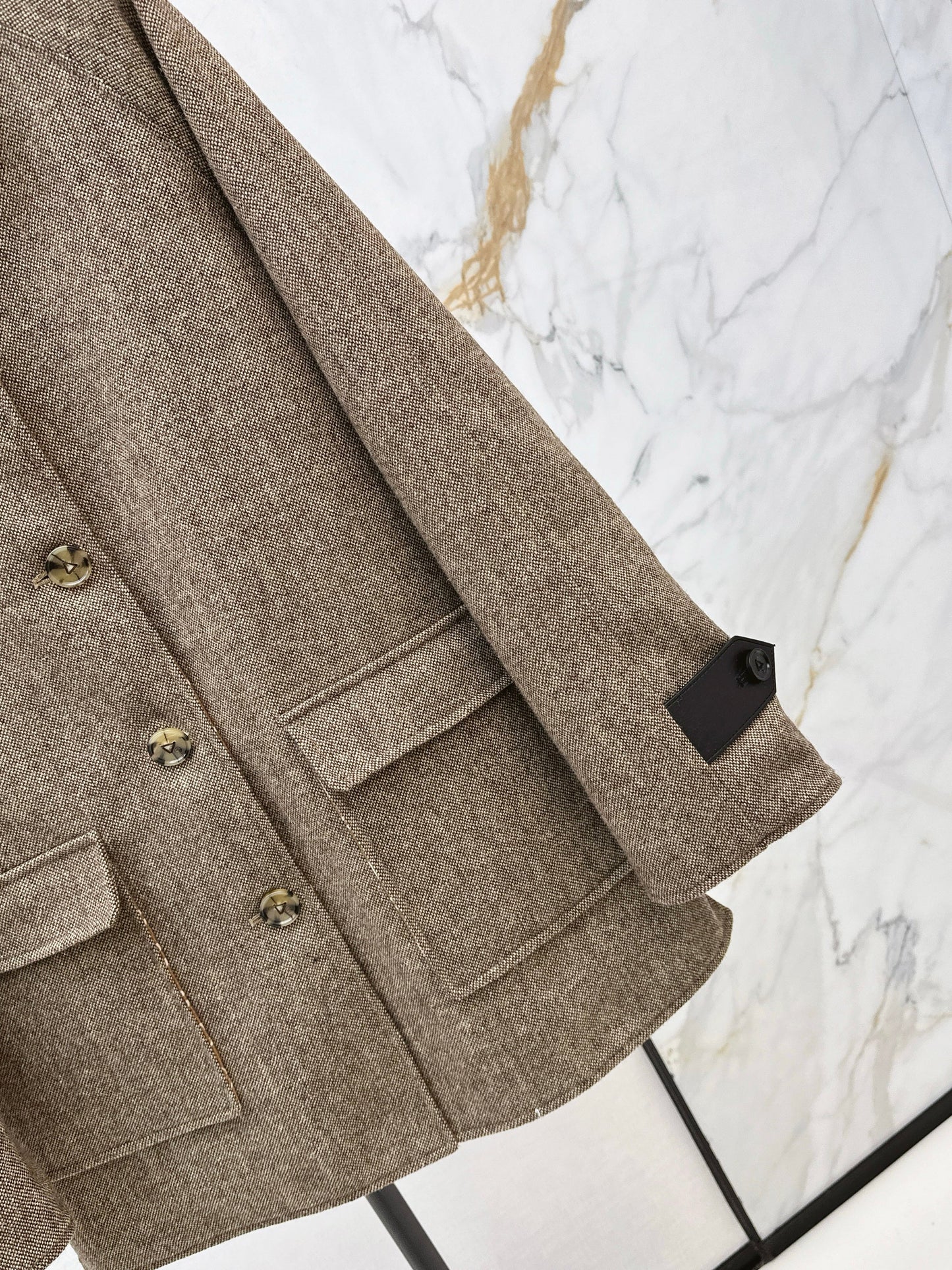 26SS NEW trun down collar overcoats