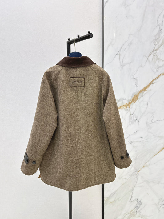 26SS NEW trun down collar overcoats