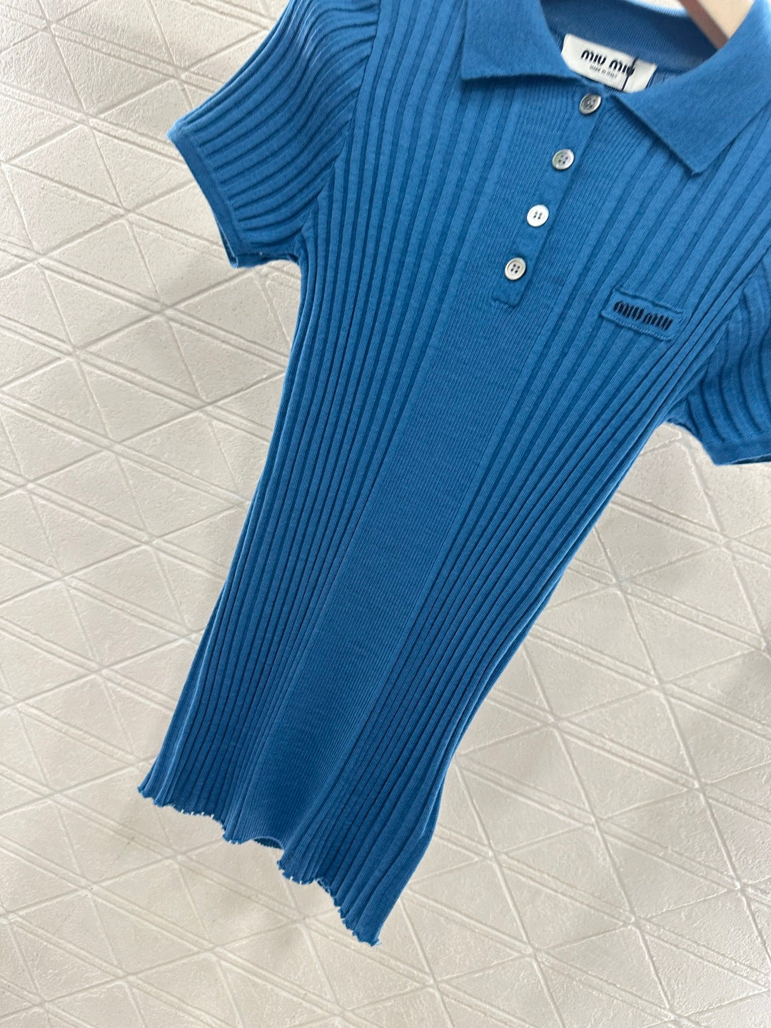 26SS NEUER Kurzarm-Strick