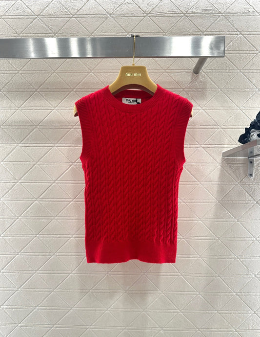 26SS NEW Knitted vest