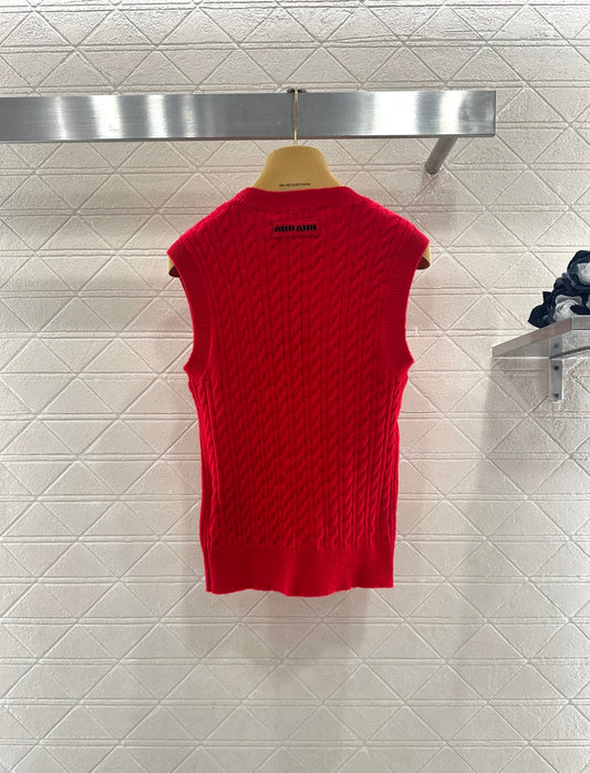 26SS NEW Knitted vest