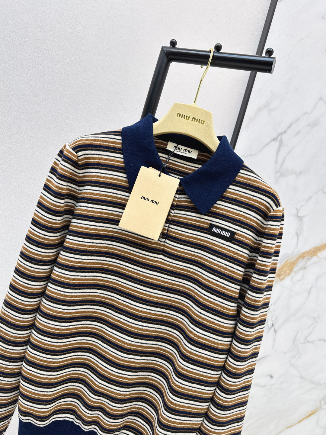 26SS NEW stripe polo shirts