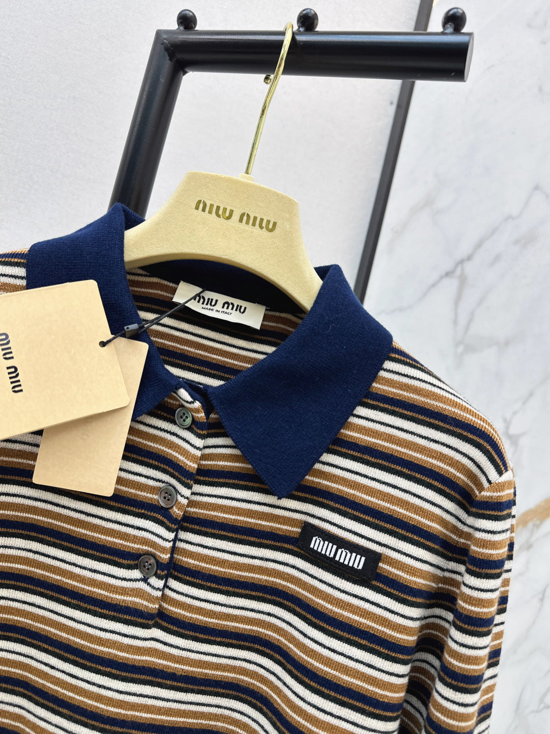 26SS NEW stripe polo shirts