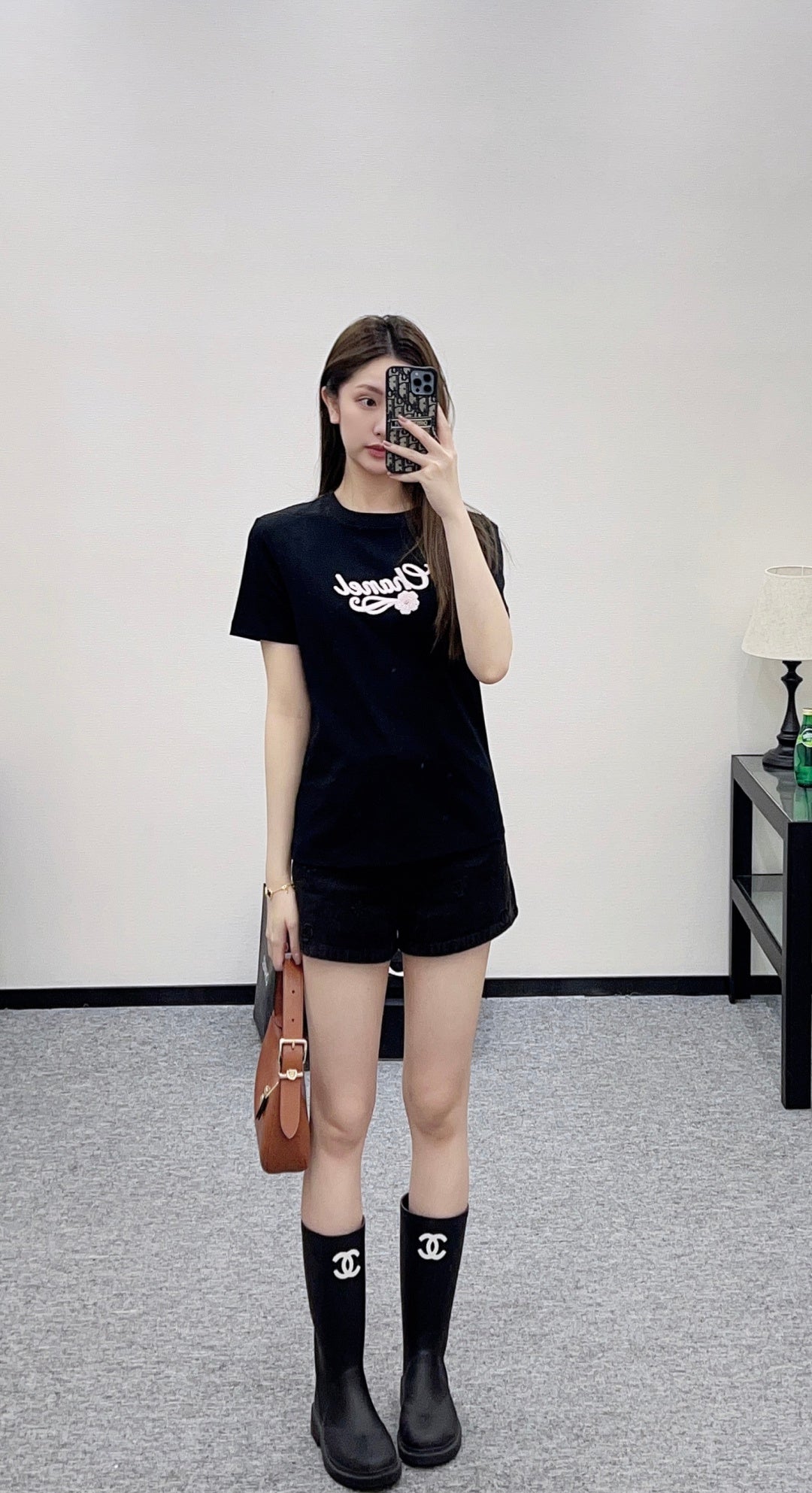 26SS NEUE Perlen-T-Shirts