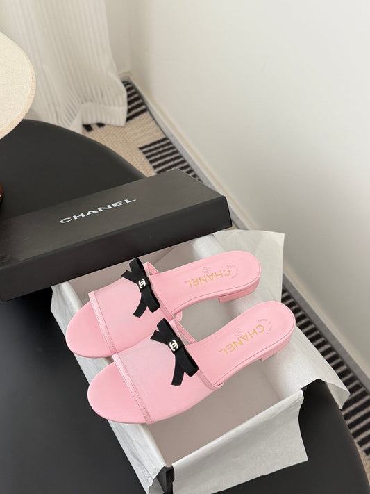 26SS NEW bow mesh slides