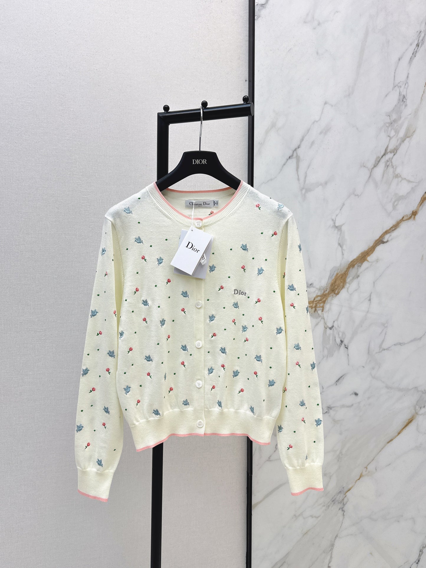 26SS NEW embroidery cardigan