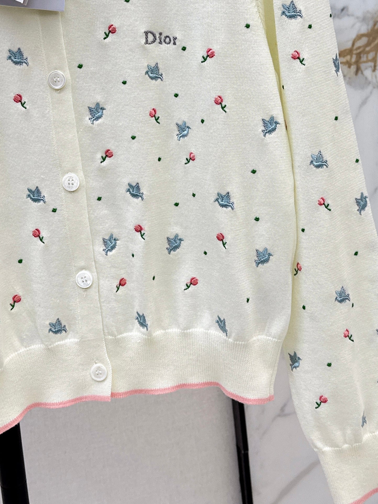 26SS NEW embroidery cardigan