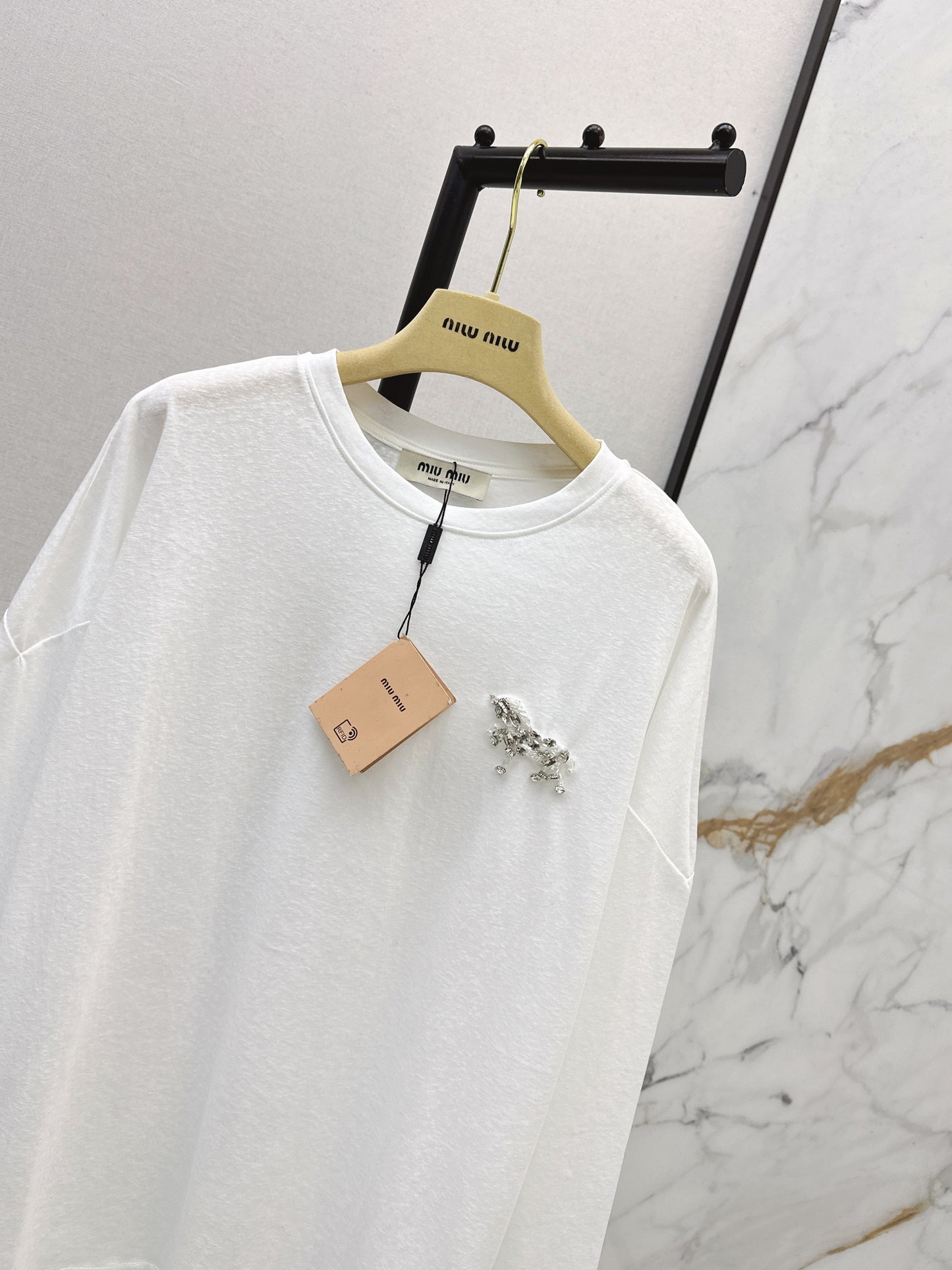 26SS NEW rhinestone tee
