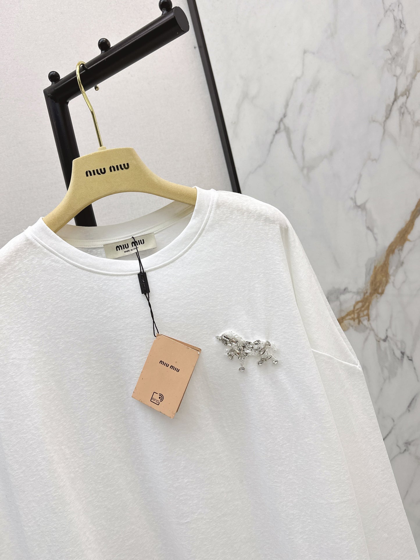 26SS NEW rhinestone tee