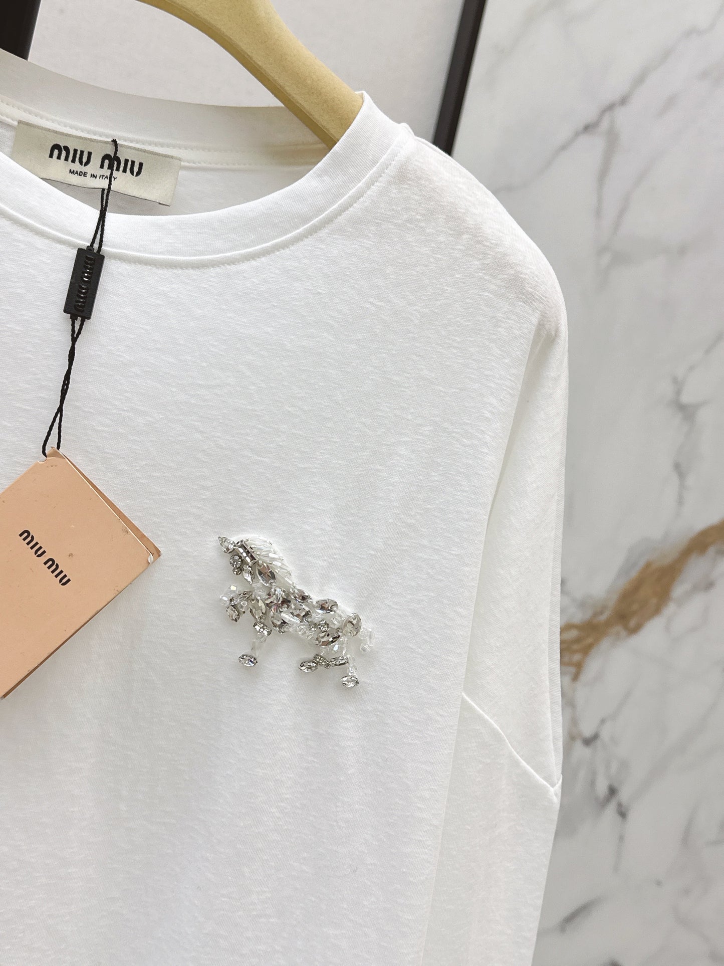 26SS NEW rhinestone tee