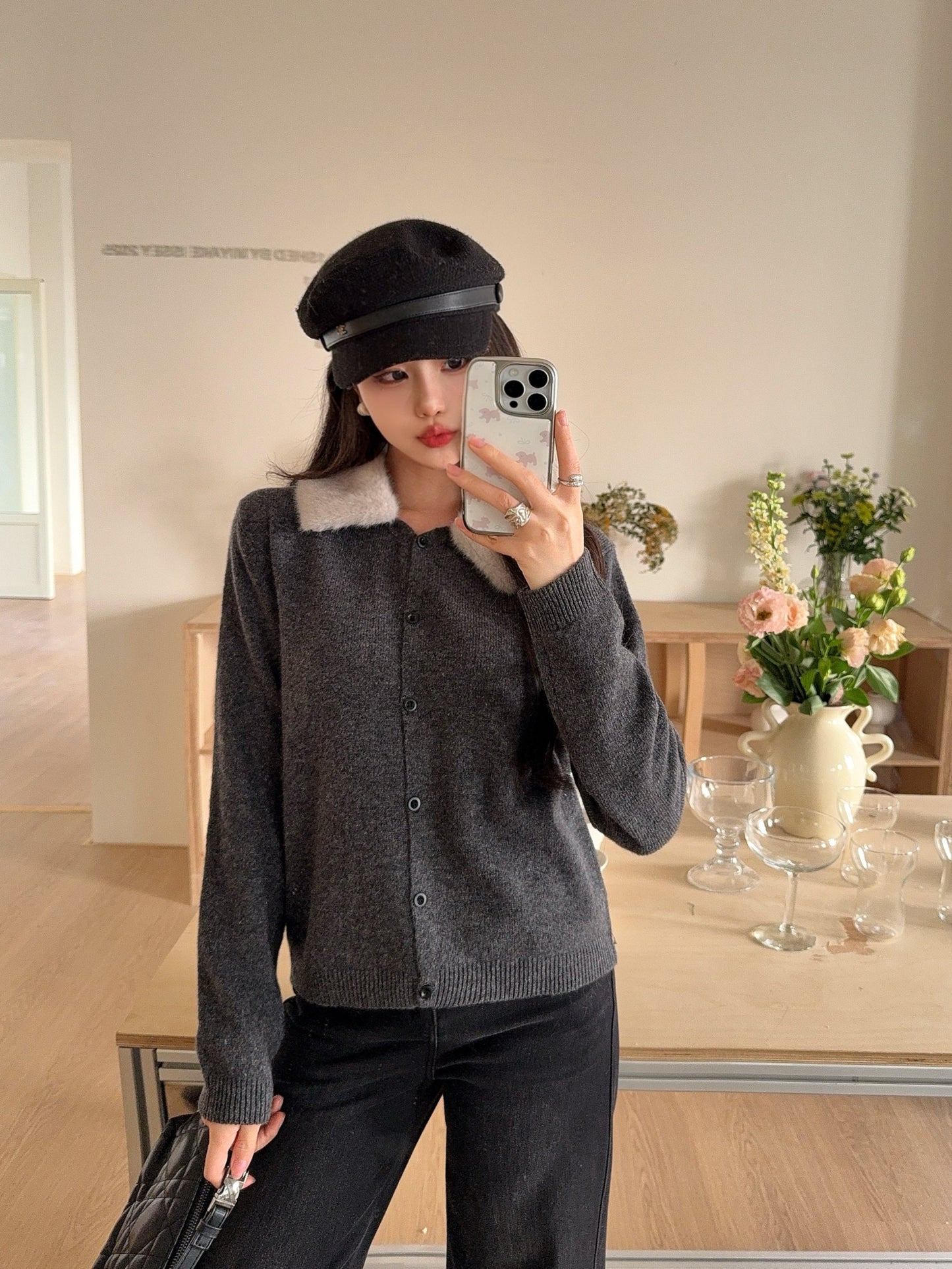 26SS NEW wool cardigan