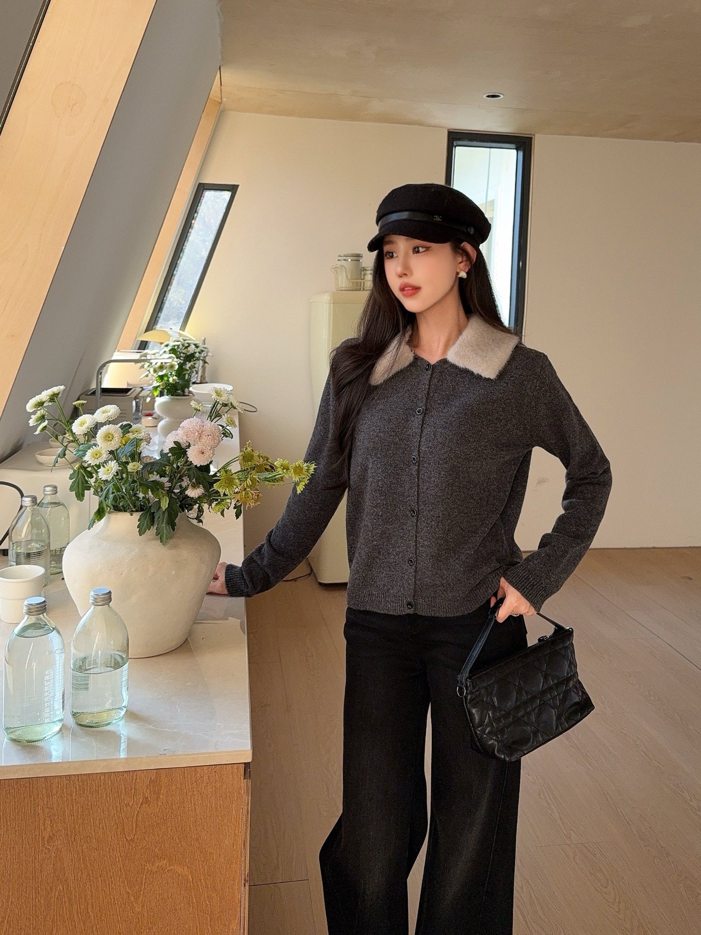 26SS NEW wool cardigan