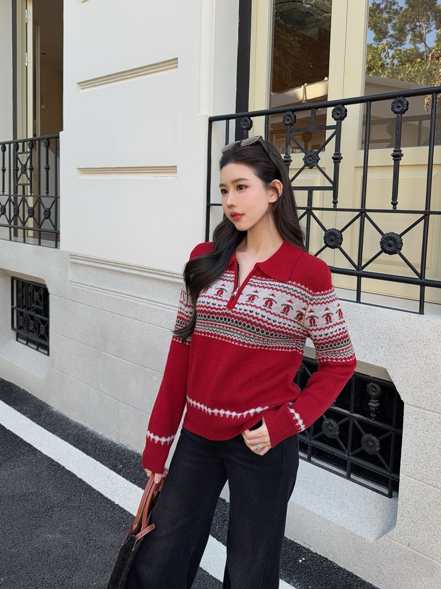 26SS NEW fair isle sweater