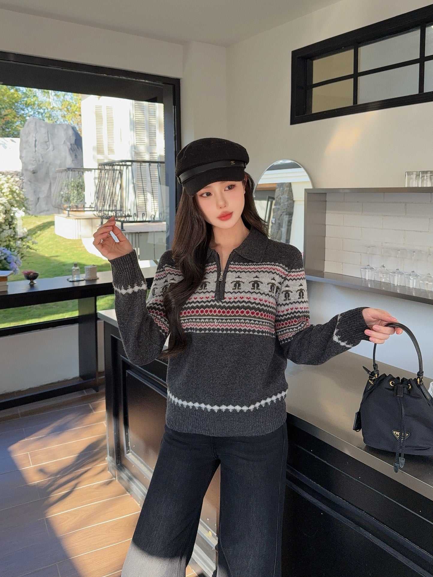 26SS NEW fair isle sweater