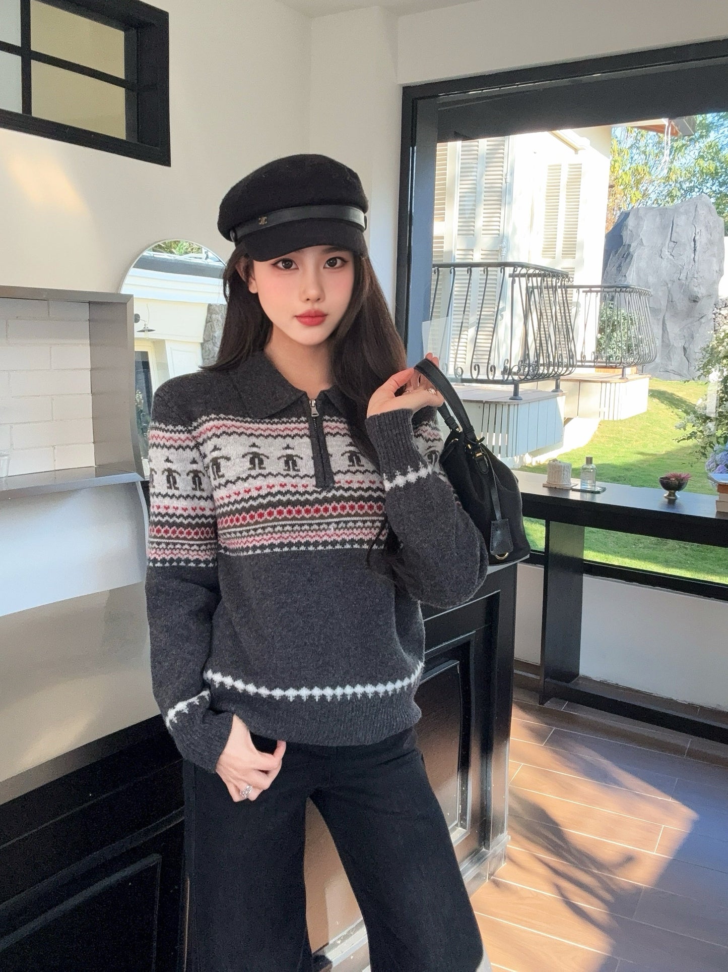 26SS NEW fair isle sweater