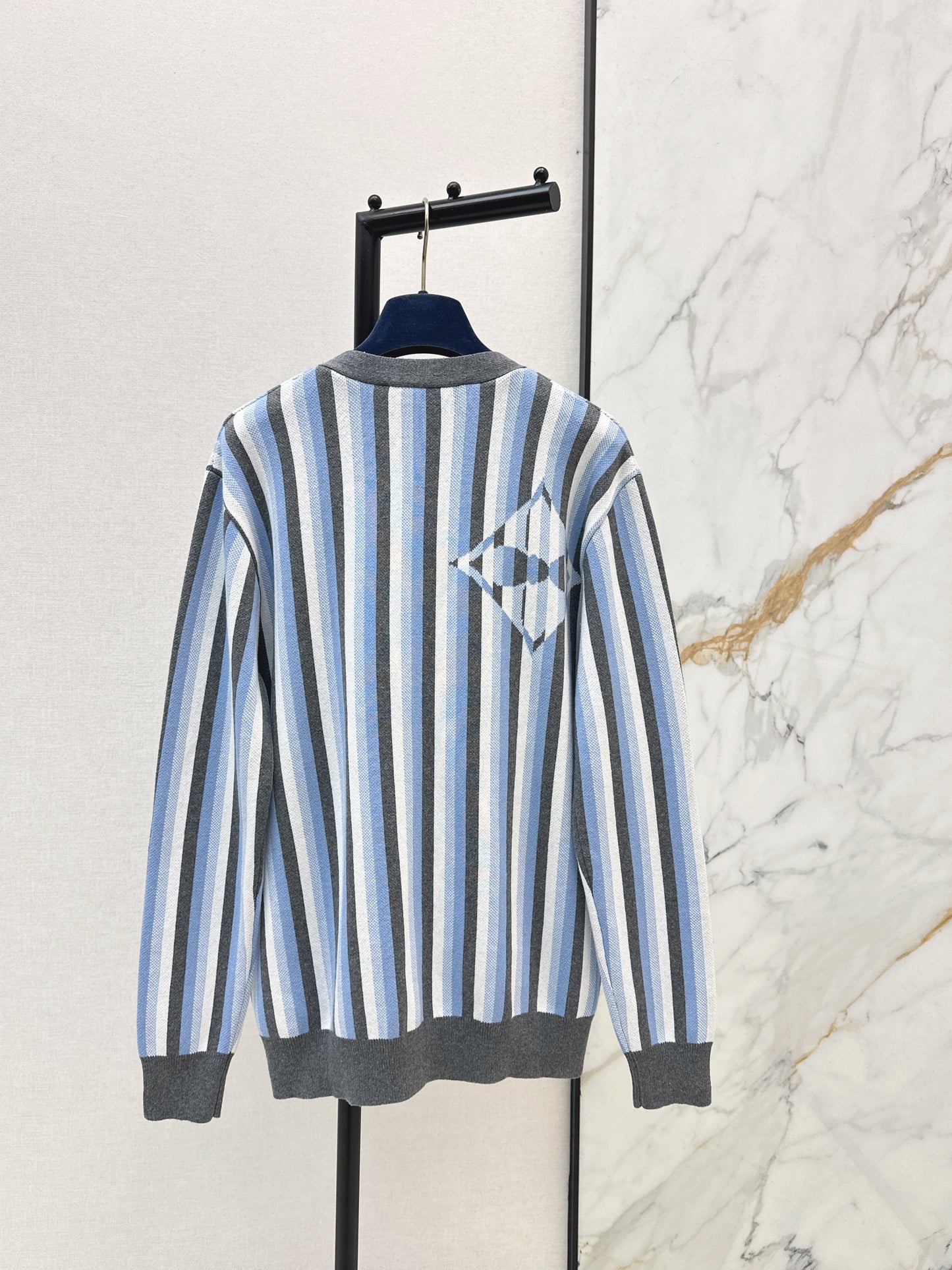 26SS NEW stripe knitted cardigan