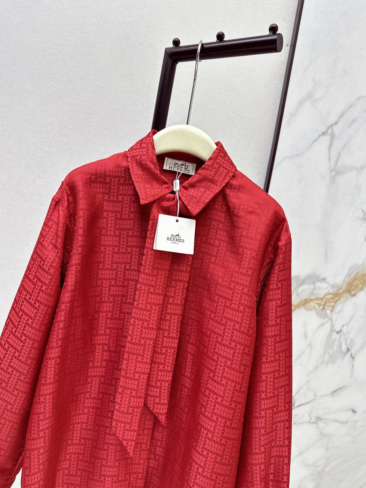 26SS NEW jacquard -neck shirts