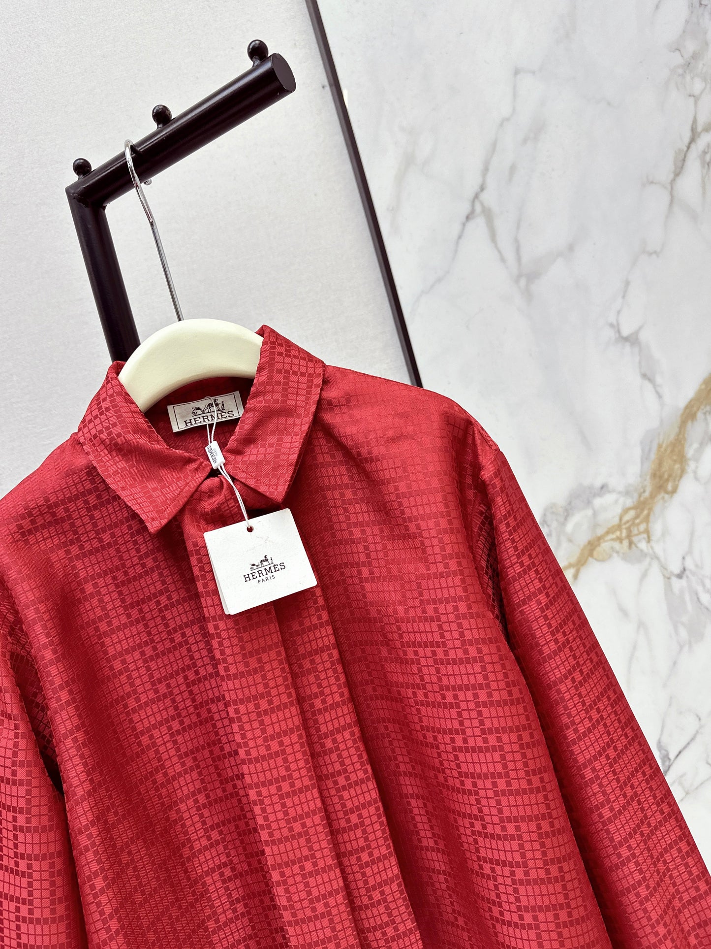 26SS NEW jacquard -neck shirts