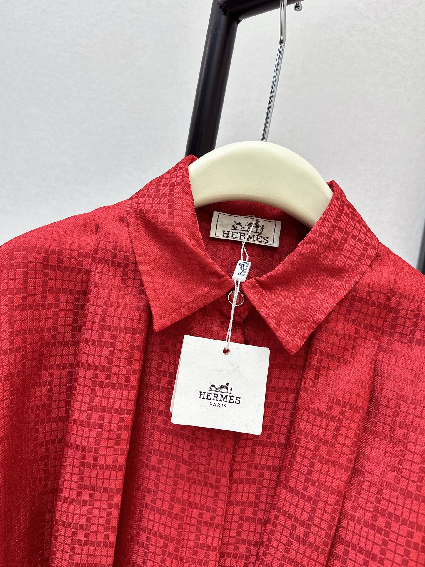 26SS NEW jacquard -neck shirts