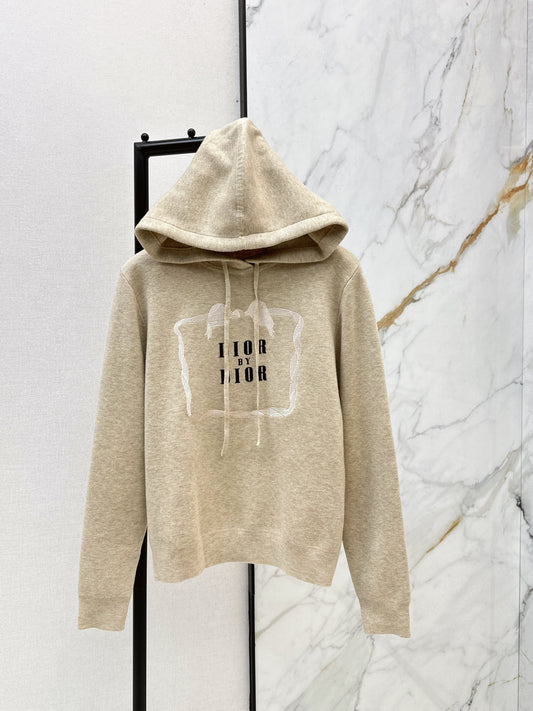 26SS NEW knitted hooded sweatshirt