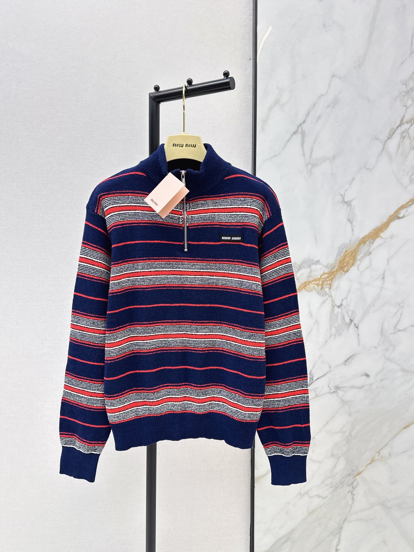26SS NEW stripe knitted sweater