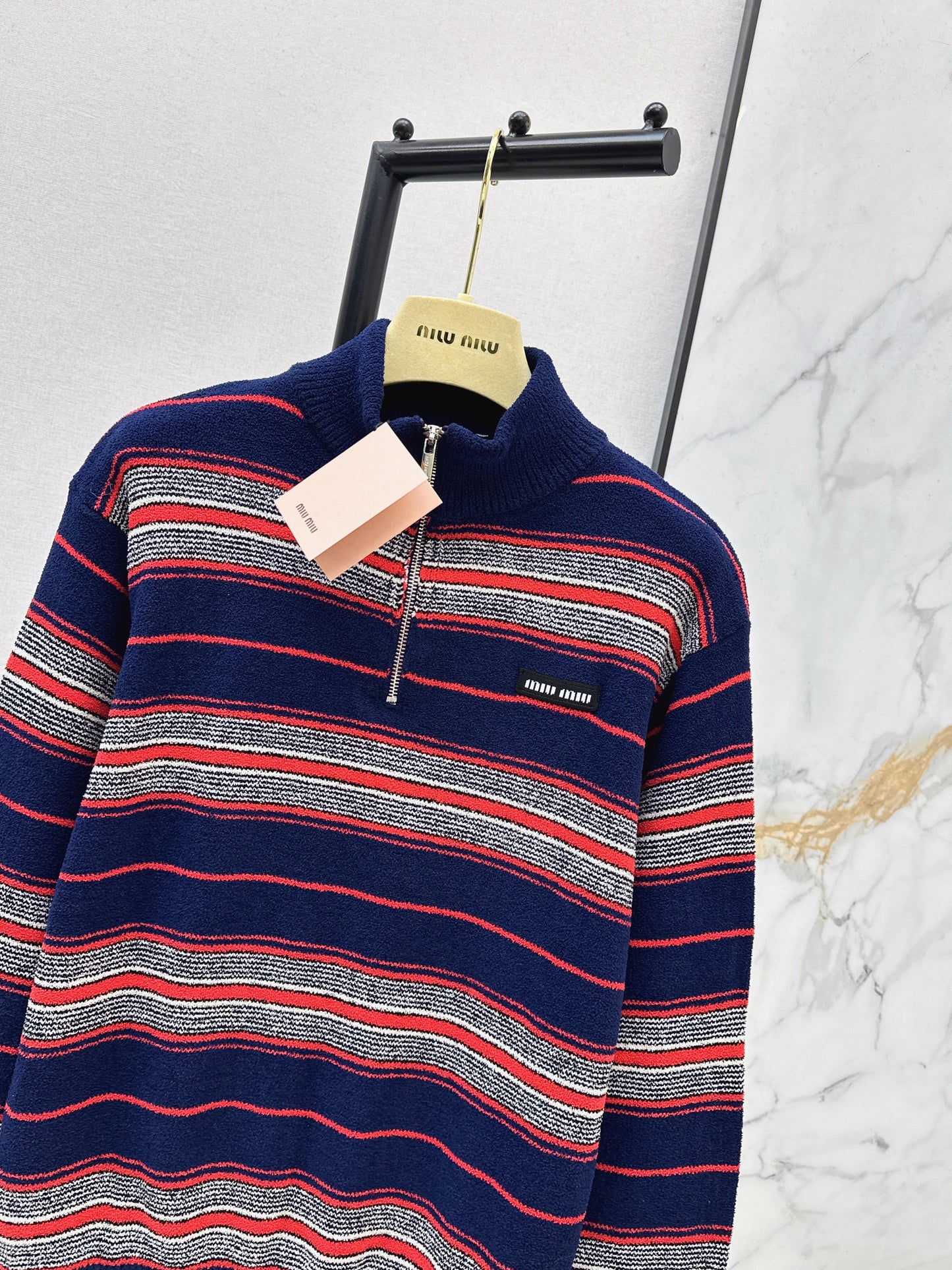 26SS NEW stripe knitted sweater
