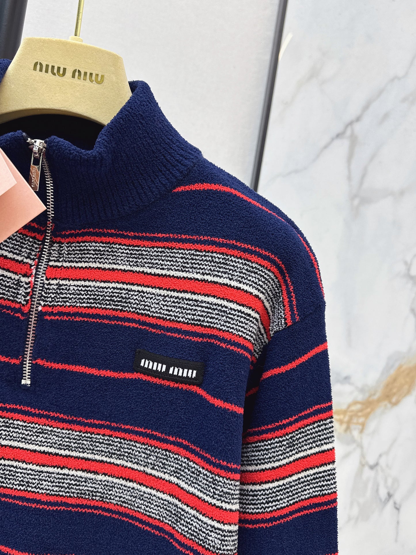 26SS NEW stripe knitted sweater