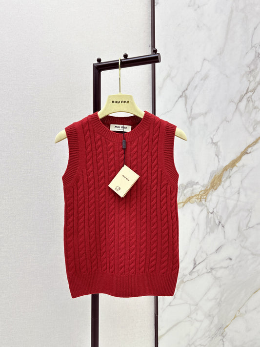 26SS NEW sleeveless knit vest
