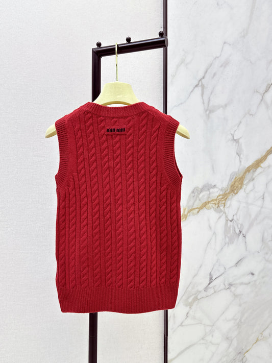 26SS NEW sleeveless knit vest