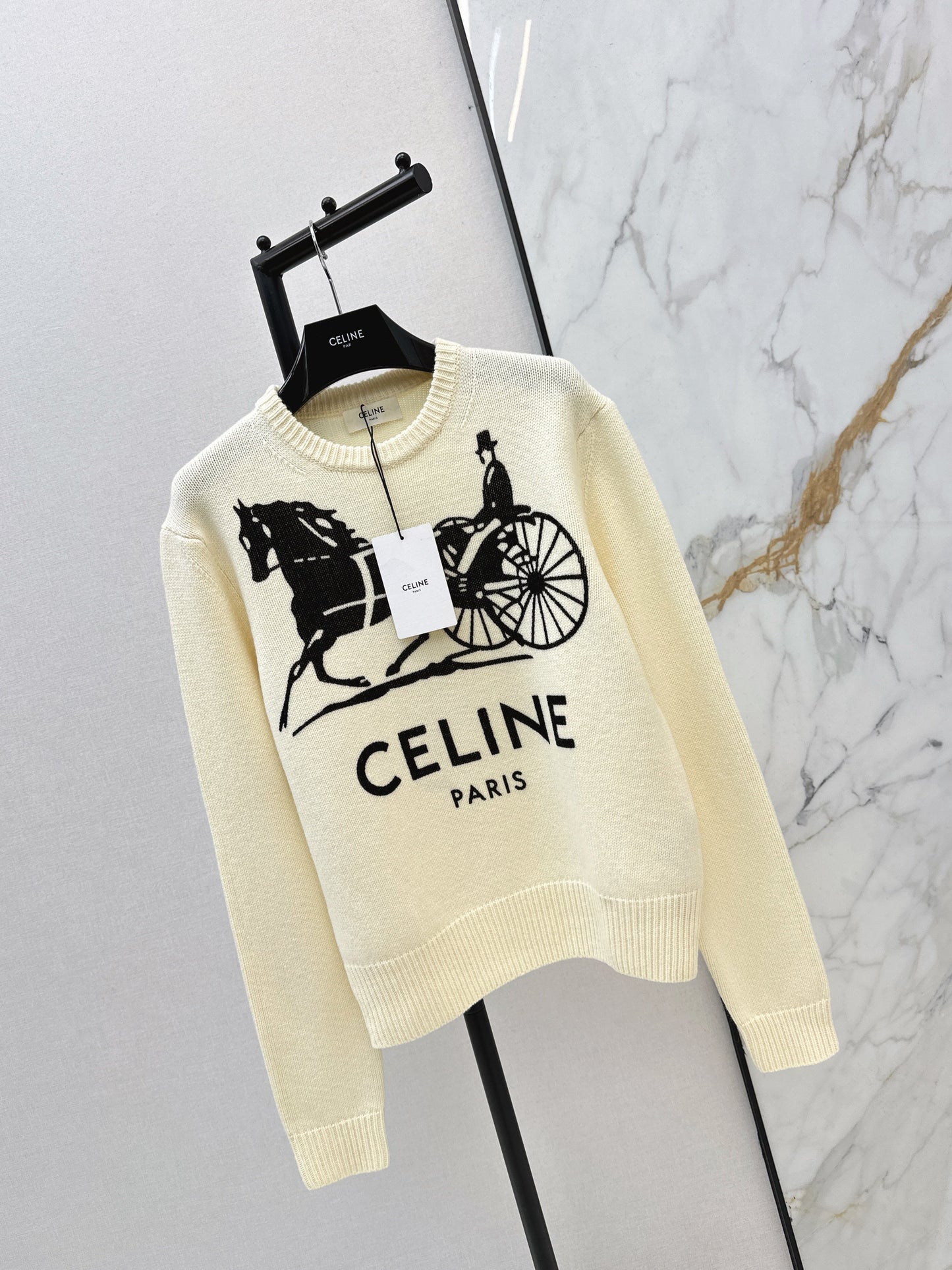 26SS NEW 3d textured knit sweater