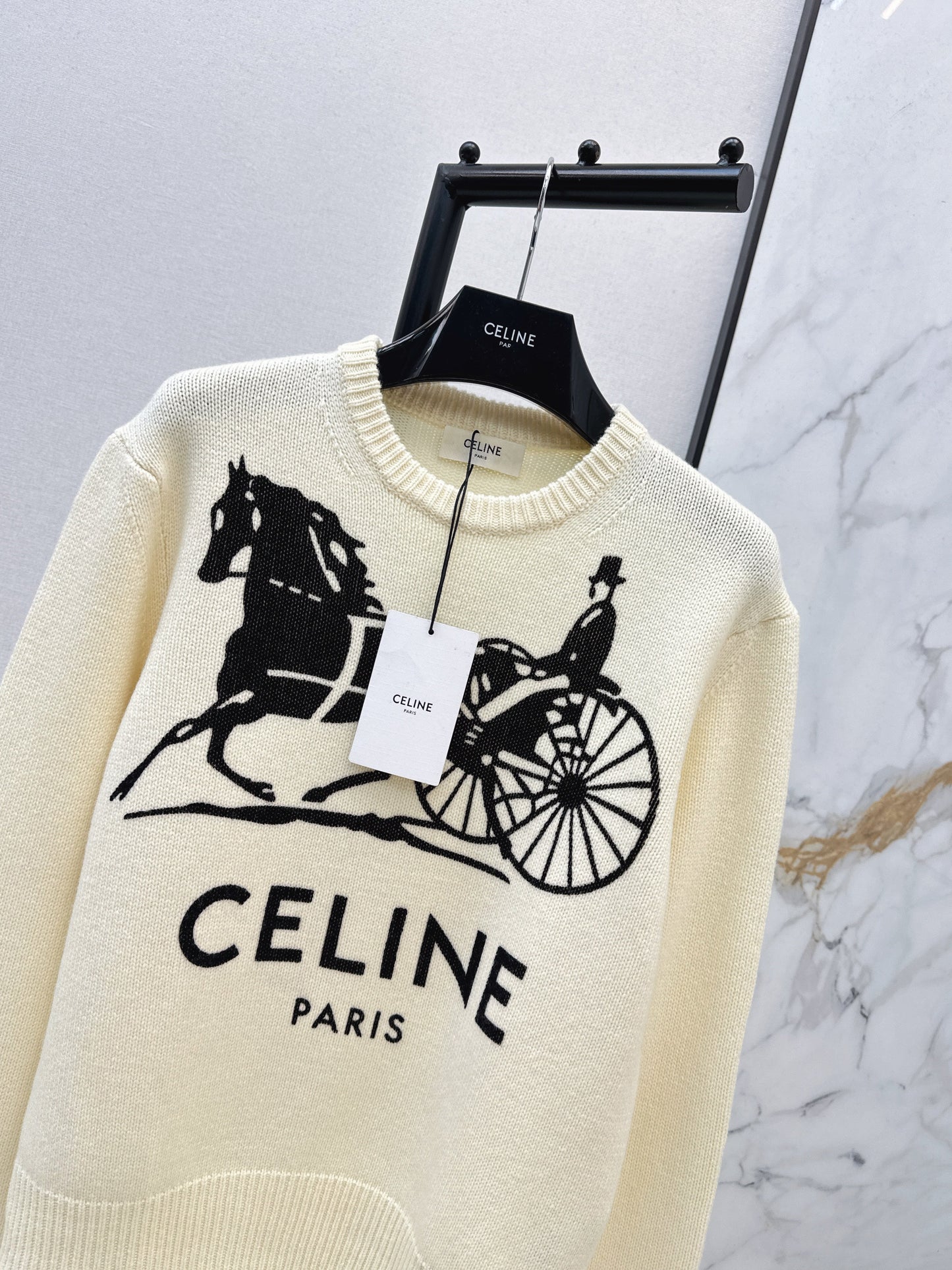 26SS NEW 3d textured knit sweater