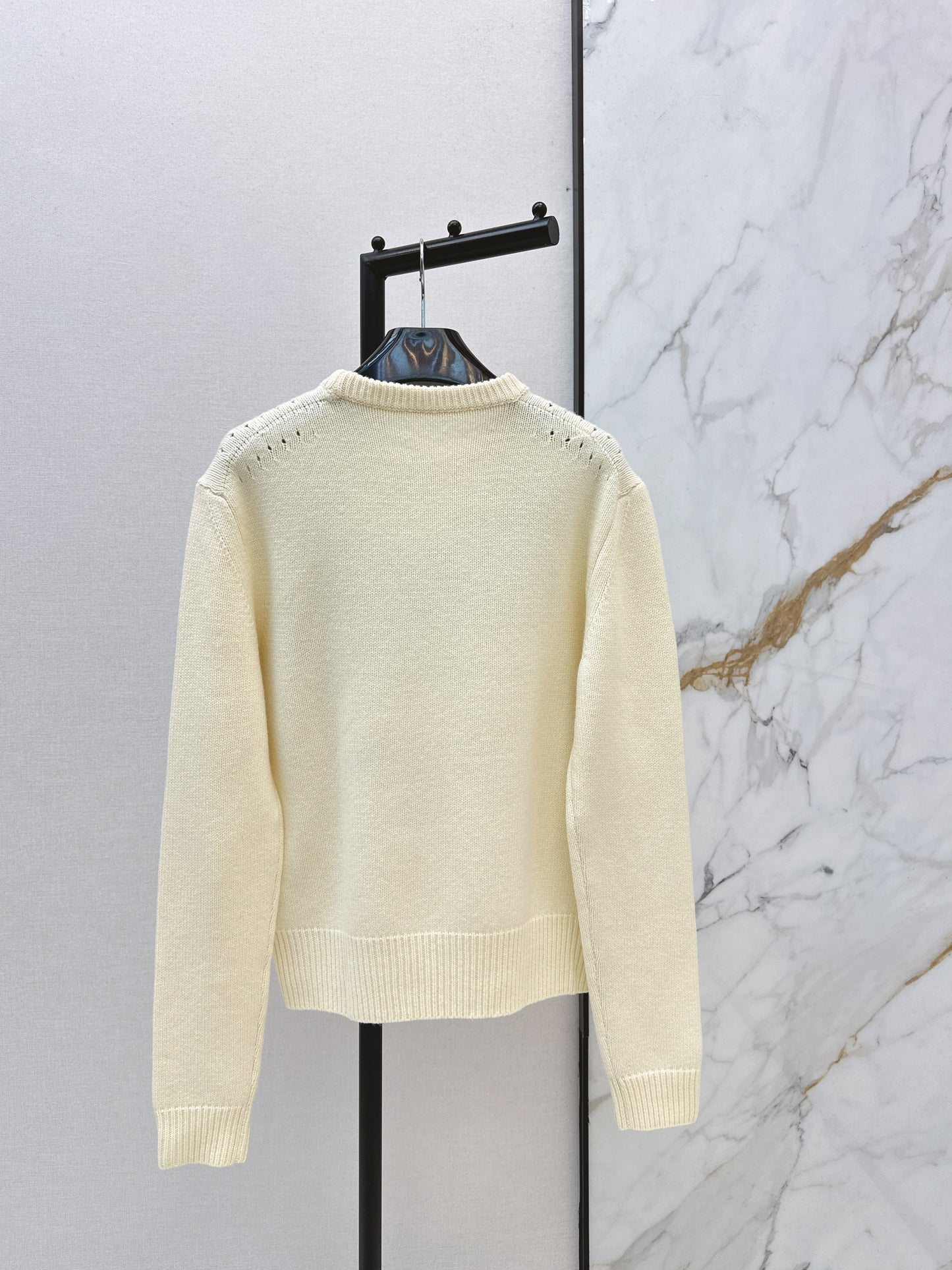 26SS NEW 3d textured knit sweater