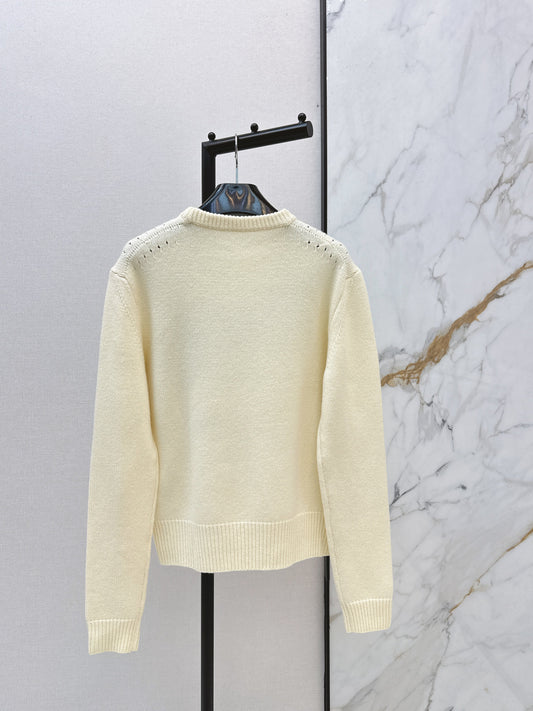 26SS NEW 3d textured knit sweater