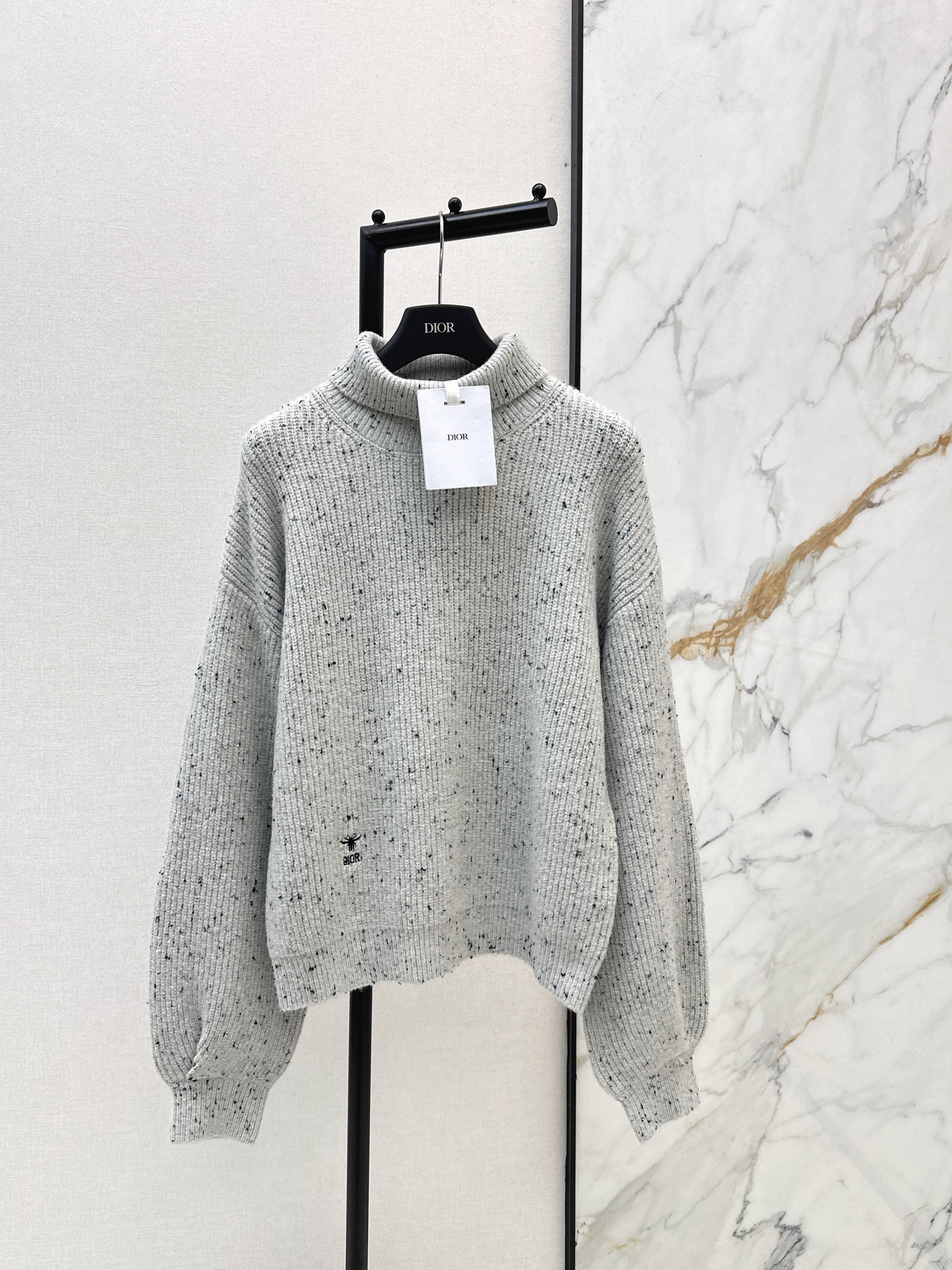 26SS NEW lantern sleeve knitted sweater