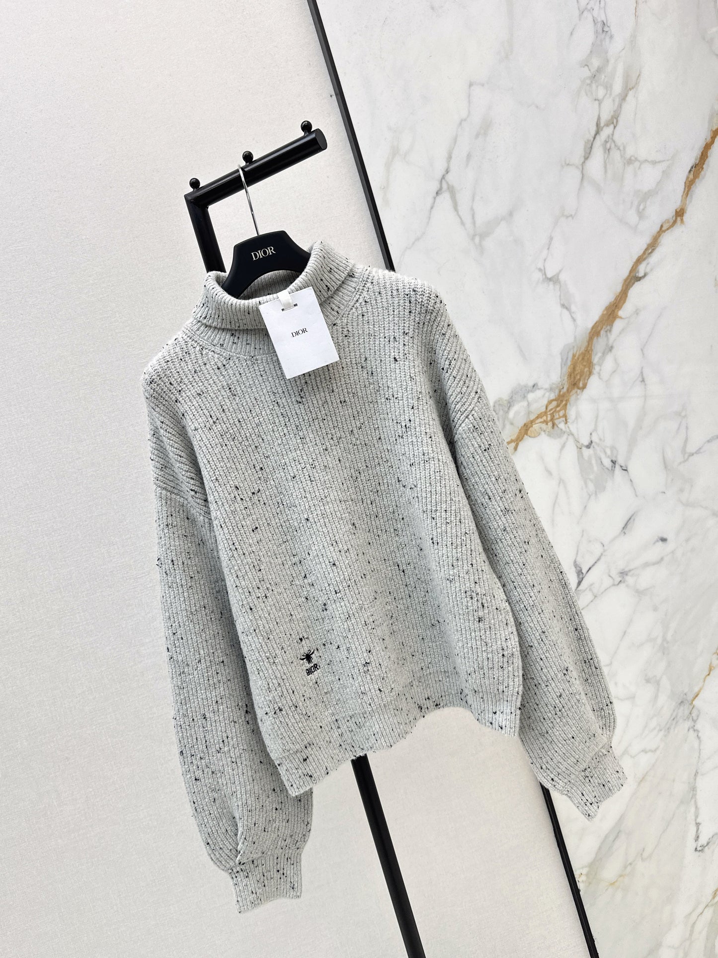 26SS NEW lantern sleeve knitted sweater