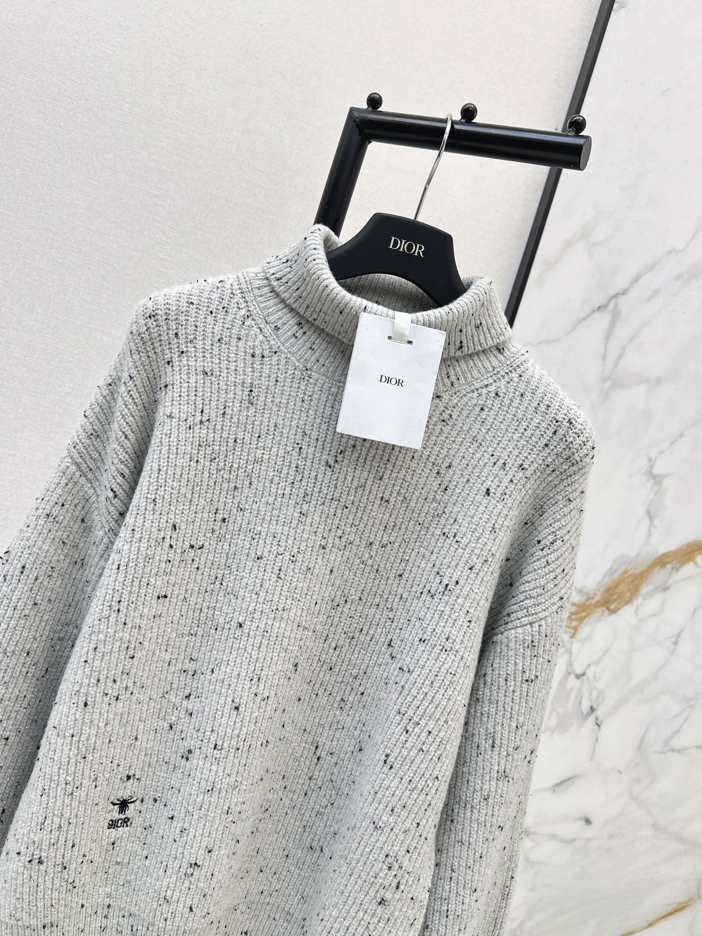 26SS NEW lantern sleeve knitted sweater